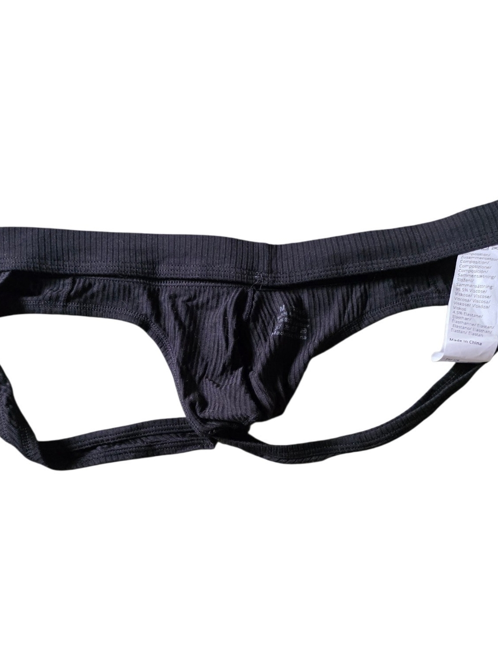 New Black Jockstrap Size M Unbranded - Picture 4 of 4